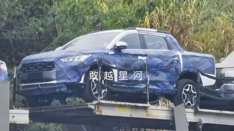 Espía: BYD prepara una pickup anti Maverick