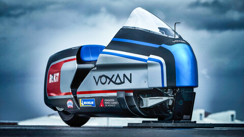 Voxan Wattman, la moto eléctrica que va en busca del récord de velocidad