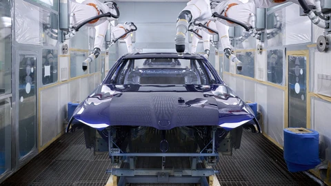 BMW introduce purificación de gases de escape con energía eléctrica en las cabinas de pintura