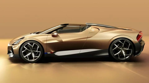 Monterey Car Week 2023: Bugatti Golden Mistral Hypercar, sueño dorado en la bahía