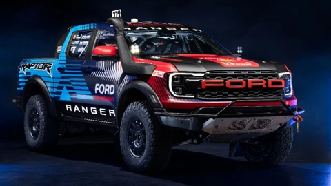 La Ford Ranger Raptor se pone a punto para la Finke Desert Race 2024