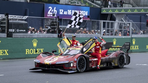 WEC 2024: Ferrari vuelve a triunfar en las 24 Horas de Le Mans