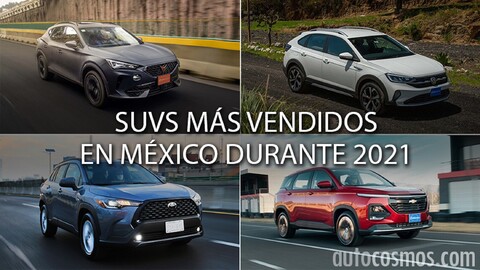 Los SUVs más vendidos en México durante 2021