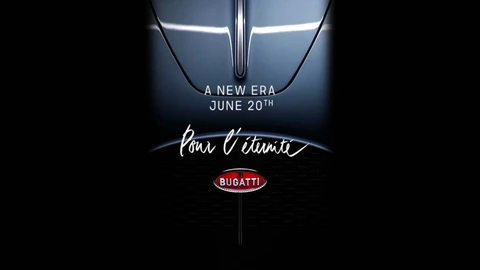 Bugatti da a conocer el primer adelanto del sucesor del Chiron