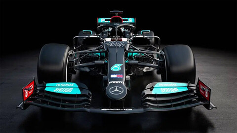 F1 2021: así luce el Mercedes-AMG F1 W12 E Performance