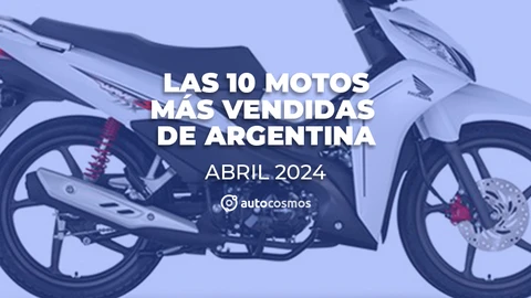 Las motos más vendidas de Argentina en abril de 2024