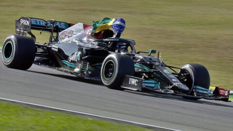 F1 2021: Hamilton arrasó con todo en Brasil