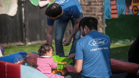 Ford Argentina se involucra en el apoyo a niños en situación de vulnerabilidad social