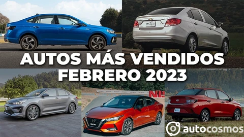 Los 10 autos más vendidos en febrero 2023