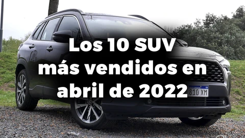 Los 10 SUV más vendidos en Argentina en abril de 2022