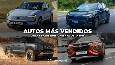 Top 10: los vehículos ecológicos más vendidos en Chile a agosto del 2025