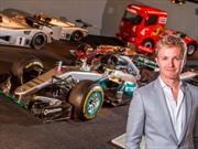 Rosberg y su F1 W07 llegan al Museo de Mercedes-Benz