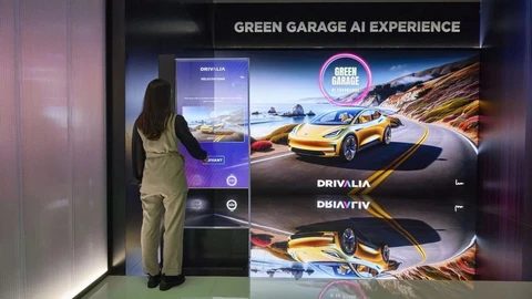 París 2024: Green Garage, la experiencia de IA que te permite configurar el auto de tus sueños