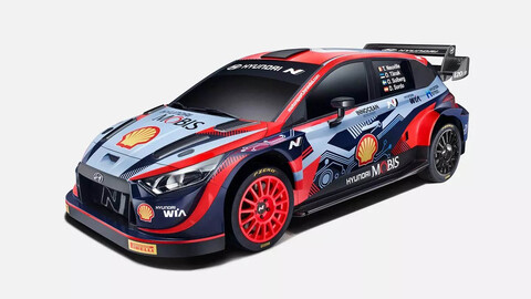 Hyundai i20 N Rally1 2022, el auto de carreras híbrido para el WRC