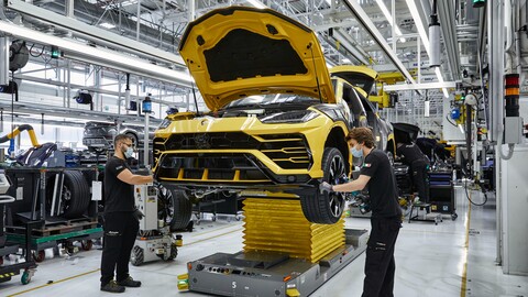 Lamborghini registra 15,000 unidades producidas del Urus en solo tres años