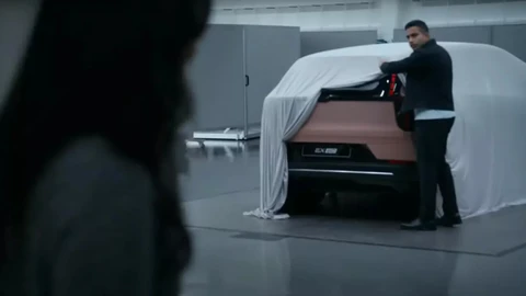 Volvo mostró un adelanto de su nuevo SUV EX60