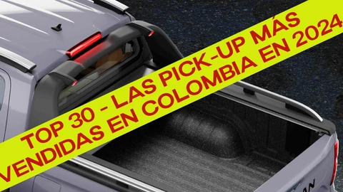 Top 30 – Las pick-up más vendidas en Colombia en 2024