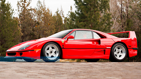 Ferrari F40 1991 podría ser vendido en 2.8 millones de dólares