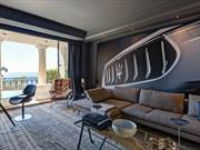 Una suite del Hotel de Paris con estilo Maserati