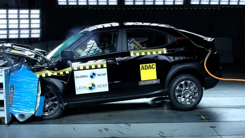 Así le fue al Citroën Basalt en las pruebas de seguridad de Latin NCAP