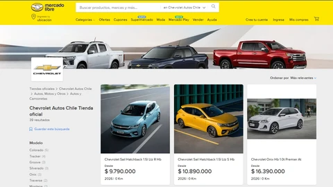 Ahora puedes comprarte un Chevrolet en Mercado Libre