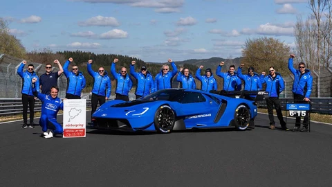 El Ford GT Mk IV es el auto de combustión más rápido de la historia en Nürburgring