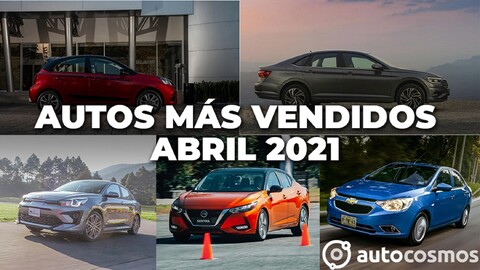 Los 10 autos más vendidos en abril 2021