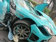 Uno de cuatro Koenigsegg CCXR Special One queda destruido en calles mexicanas