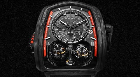 Este reloj inspirado en el Bugatti Chiron Super Sport 300+ vale 13 millones de pesos
