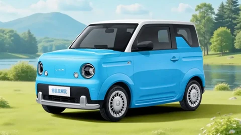 Livan Smurf 2026, el nuevo eléctrico barato de Geely es un adorable y pequeño pitufo urbano