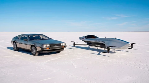 DeLorean Airspeeder Team debutará en noviembre de 2026 en carreras de autos voladores eléctricos