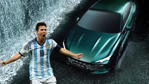 Lionel Messi recibe un deportivo chino de herencia británica que supera al Rolls Royce de Ronaldo