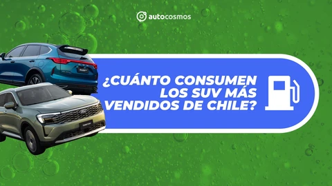 ¿Cuánto consumen los SUV más vendidos de Chile?