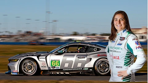 Tatiana Calderón disputa las 24 Horas de Daytona este fin de semana