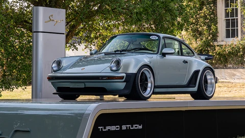 Porsche 911 Turbo by Singer Study se roba el show en Goodwood