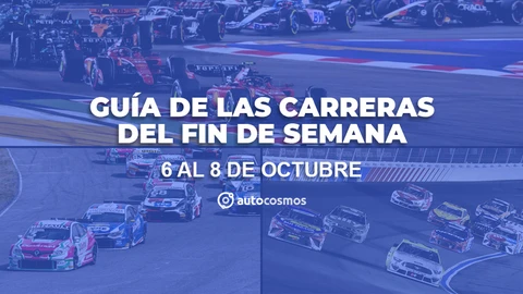 F1, TC2000 y más: Guía de las carreras del 6 al 8 de octubre