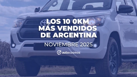 Los 0km más vendidos de Argentina en noviembre de 2025