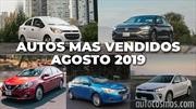 Los 10 autos más vendidos en agosto 2019