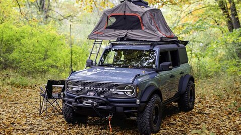 Ford Bronco Overland concept, listo para acampar
