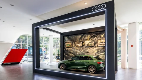 Audi RS 3 competition limited inspira una exhibición de arte en México