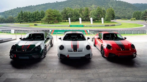 Porsche celebra 25 años en México con tres exclusivos 911 GT3 y la llegada del kit Manthey
