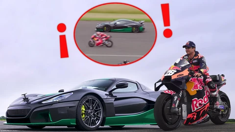 Video - conoce la moto del MotoGP que logra desafiar al poderoso Rimac Nevera