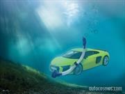 El increíble rescate acuático de un Audi R8