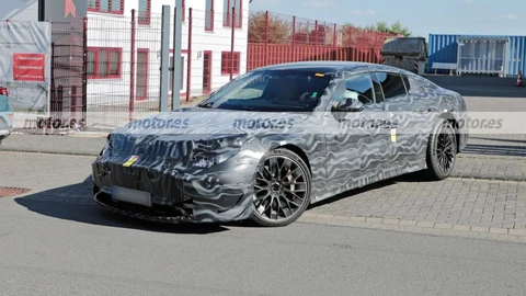 ¡Atención! Develan detalles del nuevo Mercedes-AMG GT sedán eléctrico en Nürburgring