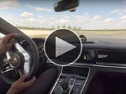 Hot lap con cámara de 360º del Porsche Panamera 4 E-Hybrid 2018 