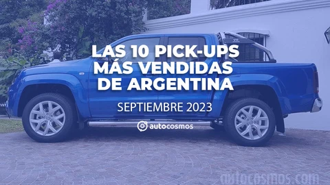 Las 10 pickups más vendidas en Argentina en septiembre de 2023