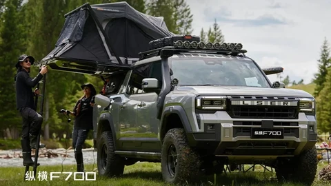 Con ustedes Zongheng F700, la nueva camioneta PHEV de Jetour