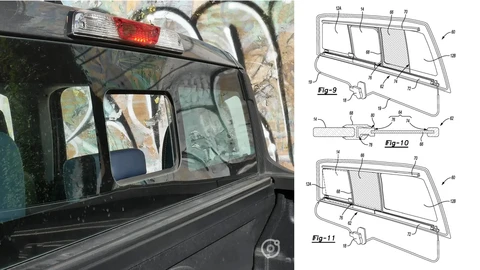 Ford patenta un mosquitero integrado en la ventanilla trasera de sus pick-ups