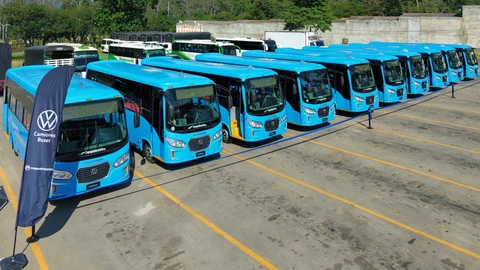 Bucaramanga incorpora buses Volkswagen Euro 6 al transporte público