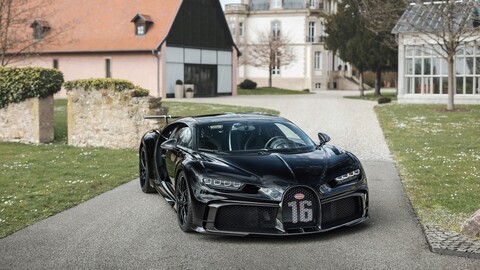 Bugatti celebra 300 unidades del Chiron